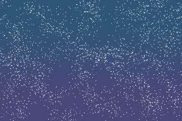 Naklejka na ściany i meble fond neige sur fond bleu et violet thème hiver