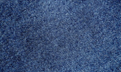 Colored blue denim jeans fabric texture background