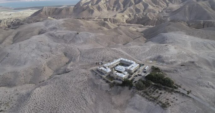 Nabi Musa Site and Mosque at Judean desert, Israel. Tomb of Prophet Moses 5