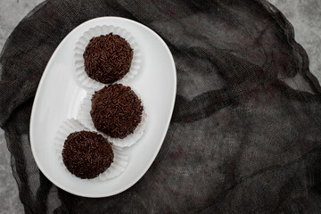 Goumert egg chocolate sweets tradition in Brazil.