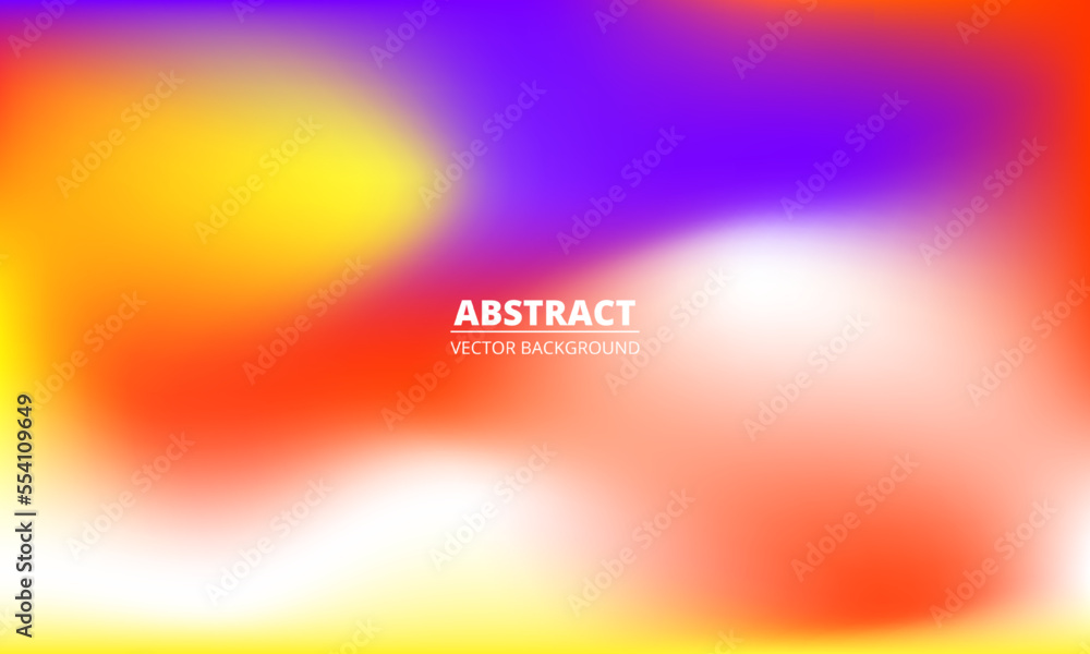 Poster abstract liquid colorful rainbow gradient background. bright multicolored holographic creative minim