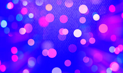 Blue holiday bokeh background, usable for banner, posters, Ads, events, holiday, celebrations, party, and various graphic design works