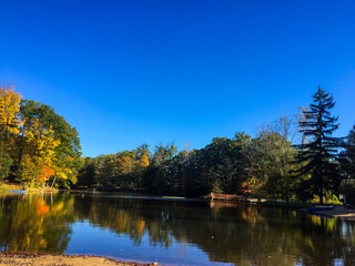 autumn by the lake