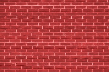 Dark red brick wall. Architecture background texture.