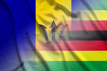 Barbados and Zimbabwe state flag transborder negotiation ZWE BRB