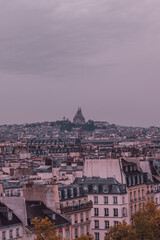 Fototapeta na wymiar top view of Paris 