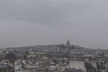 Fototapeta premium top view of Paris 