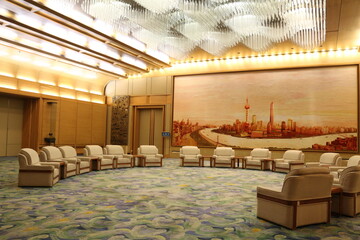 interior of a hotel
