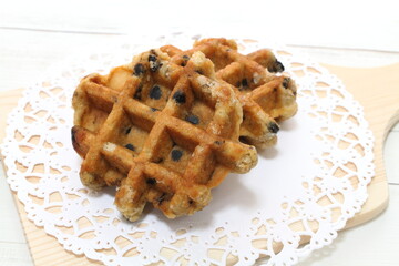 ベルギーワッフル（クッキー＆クリーム味）
