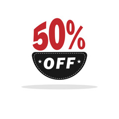 special offer promotion tag big sale  discount up to 50% theme