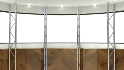 背景素材 スタジオセット 合成用 窓反射なし png