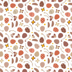 seamless pattern for Easter holiday