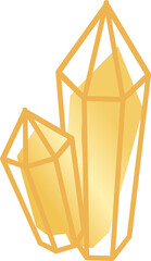 citrine crystal icon