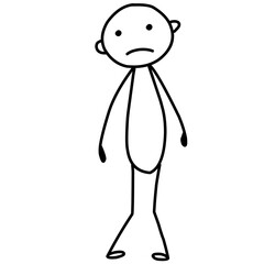 Cute Stick Figure Cartoon