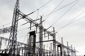 power lines, power lines of the sky