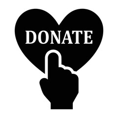 Charity, donate, donation icon
