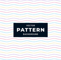 waves pattern background vector illustration