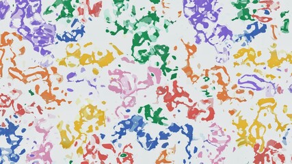 Abstract graphics of watercolor art combining graffiti style or colorful fashion style motifs. For wallpaper, decorations, banners, advertisements, templates, postcards, games, clothing