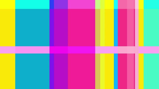 Geometric rectangle stripes abstract cartoon background colorful. Pastel stripes loop animation good for business or any other project.