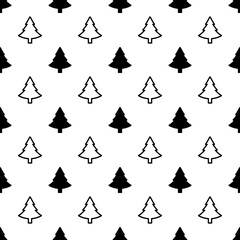 christmas tree pattern for web and printable also background