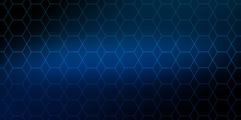 Abstract blue background with lines graphic, blank text space for backgrounds, banners, online media, design presentation.