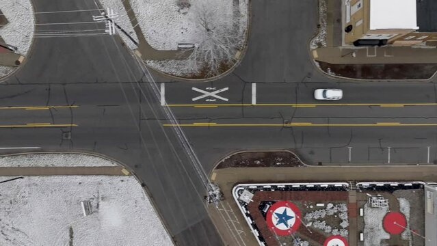 Clio Michigan Aerial left to right above