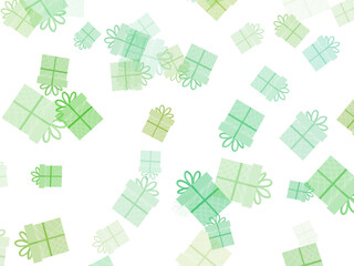 Christmas Pattern Gift Background