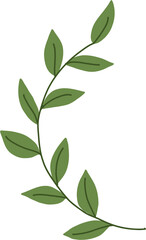 Obraz premium simplicity floral freehand drawing.