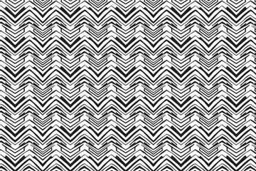 Abstract black and white graphic design triangle halftone line pattern textile and fabric vector