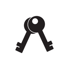 Key icon vector logo design template