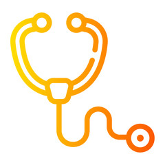 stethoscope gradient icon