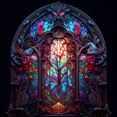 Stained Glass, AI	