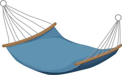 garden hammock relax color icon vector. garden hammock relax sign. isolated symbol illustration