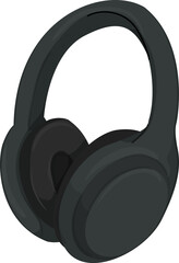 music headphones color icon vector. music headphones sign. isolated symbol illustration