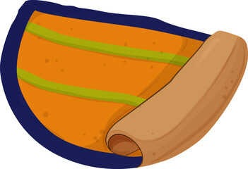 home carpet floor rug color icon vector. home carpet floor rug sign. isolated symbol illustration