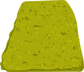 clean carpet floor rug color icon vector. clean carpet floor rug sign. isolated symbol illustration