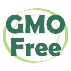 Organic eco natural bio vegan sticker label logo icon. Logo with a pattern of green leaves. Ecological products. Stickers of eco-friendly products. Vector illustration of vegan organic food icons