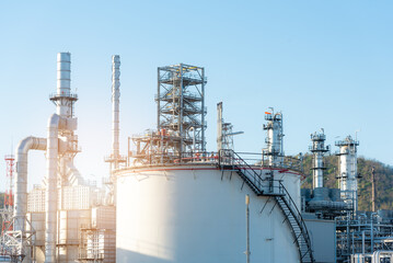 Picture of petrochemical industry and oil refinery, petroleum