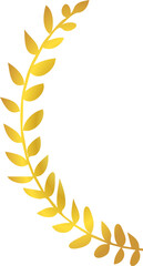 Gold Branch Leaf Laurel