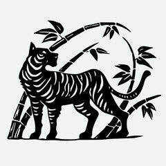 illustration of a Tiger