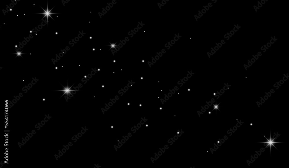 Poster abstract galaxy for background and overlay