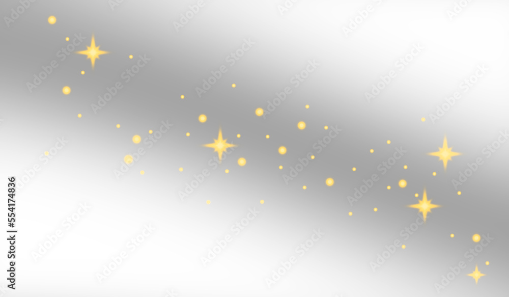 Poster twinkle golden star pattern for photo effect and overlay. abstract blurry star light texture for bac