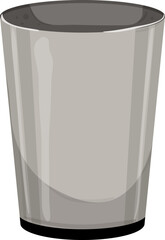 recycle trash bin garbage cartoon. recycle trash bin garbage sign. isolated symbol vector illustration