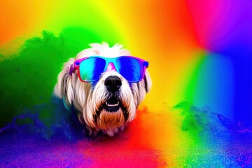 Rainbow Pup