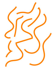 Squiggly Lines Abstracts Background 