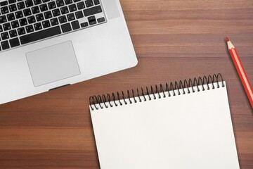 Abstract desk office calendar and pencil