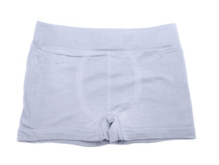 men's underwear boxer shorts isolated on white background
