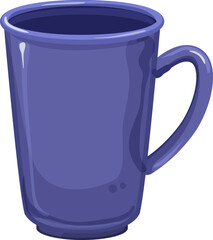 drink cup ceramic cartoon. drink cup ceramic sign. isolated symbol vector illustration