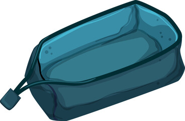 office pencil case cartoon. office pencil case sign. isolated symbol vector illustration