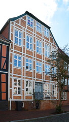 Historical Building in the Old Hanse Town Stade, Lower Saxony